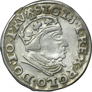 Sigismond Ier le Vieux, Trojak Gdansk 1540 - PRV