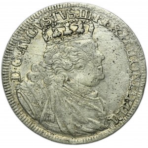 Augustus III of Poland, 1/4 Thaler Leipzig 1754 EC