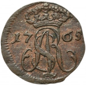 Poniatowski, Shilling Danzig 1765 REOE