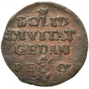 Poniatowski, Shilling Danzig 1765 REOE