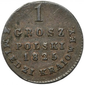 Kingdom of Poland, 1 Groschen 1825 IB
