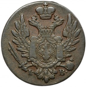 Królestwo Polskie, 1 grosz polski z MIEDZI KRAIOWEY Warszawa 1825 IB