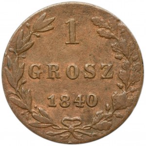 1 grosz Warszawa 1840 MW