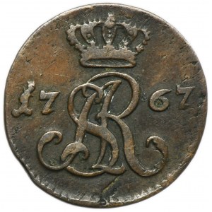 Poniatowski, Półgrosz Kraków 1767 G