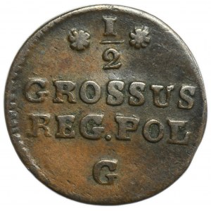 Poniatowski, Półgrosz Kraków 1767 G
