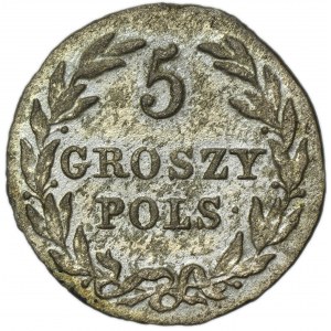 Królestwo Polskie, 5 groszy polskich 1816 IB