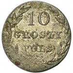 Polish Kingdom, 10 groszy Warsaw 1831 KG - RARE