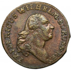 South Prussia, Friedrich Wilhelm II, Groschen Breslau 1796 B