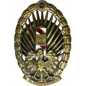 Badge of the Border Protection Corps For Border Service - model II