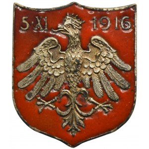 Commemorative badge commemorating the proclamation of Polish independence