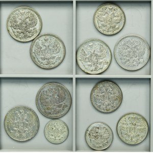 Set, Russia, Nicholas II, Kopeck (11 pcs.)