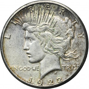 USA, 1 Dollar Philadelphia 1922 - Peace