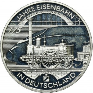 Germany, 10 Euro Munich 2010 D - 175 Years of German Railroad