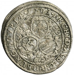 Austria, Leopold I, 3 Krajcary Graz 1703 IA