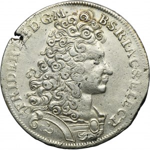 Niemcy, Brandenburgia-Prusy, Fryderyk III, 2/3 Talara Berlin 1698 LCS