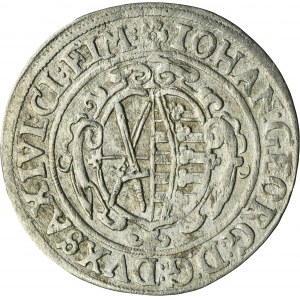 Germany, Saxony, Johann Georg I, Groschen Dresden 1628 HI
