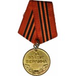 Rosja, ZSRR, Medal za zdobycie Berlina z legitymacją