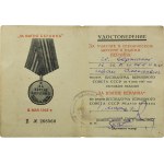 Russia, USSR, Medal for the Capture of Berlin with ID card