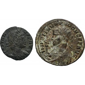 Set, Roman Imperial, Antoninianus and Follis (2 pcs)