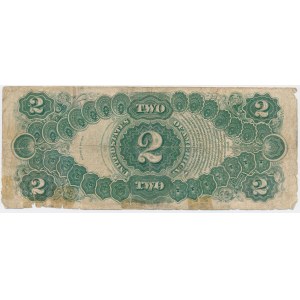 USA, Red Seal, 2 Dollars 1917 - Speelman & White -
