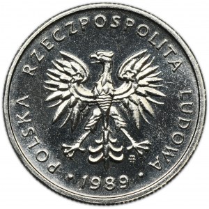 PRÓBA NIKIEL, 5 złotych 1989