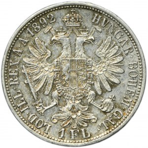 Austria, Franz Joseph, 1 Florin Wien 1892