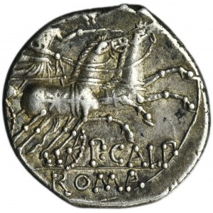 Roman Republic, Publius Calpurnius, Denarius