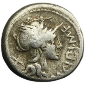 Roman Republic, M. Cipius M. f., Denarius