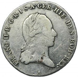 Austrian Netherlands, Franz II, 1/4 Thaler Wien 1795 A