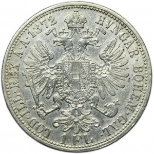 Austria, Franz Joseph I, 1 Florin Vienna 1872