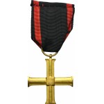 Cross of Independence with a diploma