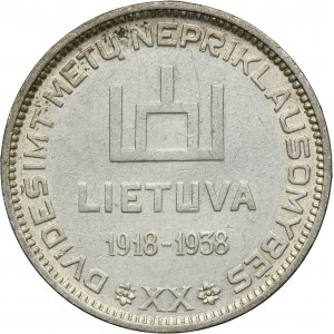 Lithuania, 10 Litu 1938 Antanas Smeteona