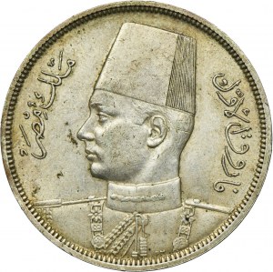 Egypt, Farouk, 10 Qirsh 1939