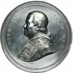 Papal States, Vatican City, Pius IX, Medal on the occasion of the abrasion of the Vatican Council 1869