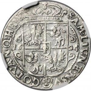 Zygmunt III Waza, Ort Bydgoszcz 1624 - PRV M - NGC AU DETAILS