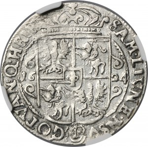 Sigismund III Vasa, 1/4 Thaler Bromberg 1624 - PRV M - NGC AU DETAILS