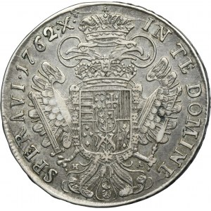 Austria, Franz I, 1/2 Thaler Hall 1762 HA