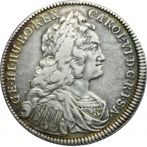 Austria, Karl VI, 1/2 Thaler Hall 1733