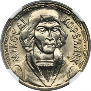 10 złotych 1967 Kopernik - NGC MS66