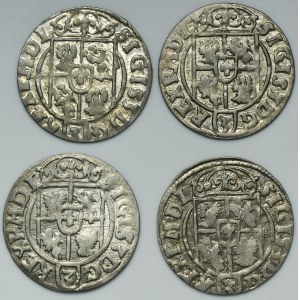 Set, Sigismund III Vasa, 3 Polker Bromberg (4 pcs.)
