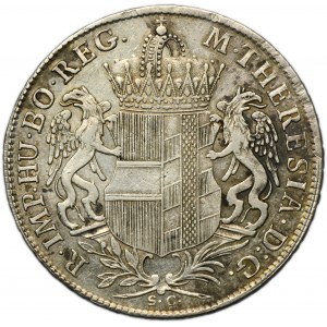 Austria, Maria Theresa, Thaler Günzburg 1767 SC