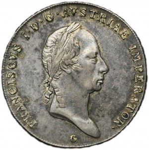 Austria, Franz II, Thaler Nagybánya 1825 G