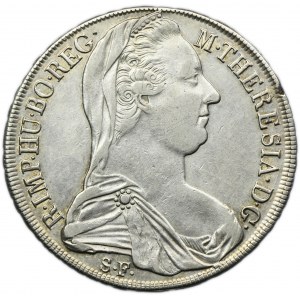 Austria, Maria Theresa, Thaler Günzburg 1780 SF