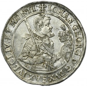 Germany, Saxony, Johann Georg I, Thaler Dresden 1621