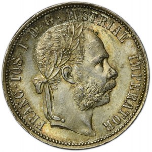Autriche, François-Joseph Ier, 1 Floren Vienne 1884
