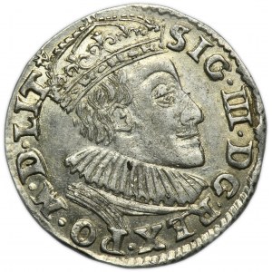 Sigismund III Vasa, 3 Groschen Olkusz 1589 - RARE