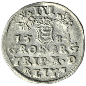 Stefan Batory, Trojak Vilnius 1584 - odchádza vedľa LIT