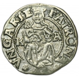 Hungary, Louis II of Hungary, Denarius Kremnitz 1526 KA