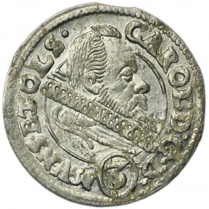 Silesia, Duchy of Münsterberg-Oels, Karl II, 3 Kreuzer Oels 1613