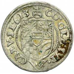 Silesia, Duchy of Münsterberg-Oels, Karl II, 3 Kreuzer Oels 1613